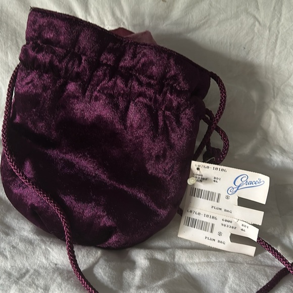 NWT Women’s vintage BLAIR DELMONICO  drawstring purse - Picture 3 of 6